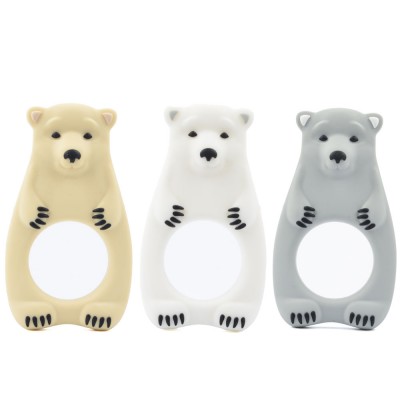 Silicone Polar Bear Teether