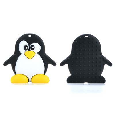 Silicone Penguin Teether