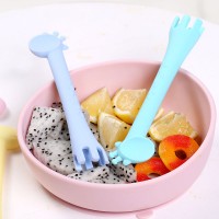 Silicone Baby Feeding Spoon with Suction Bowl Set