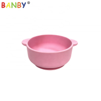 New Arrival Food Grade Silicone Bowl for Baby With Sucker